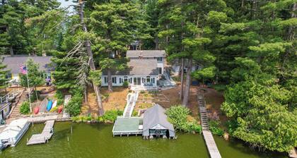 Spacious Home w/ Deck on Lake Chetek!