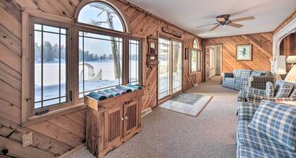 Spacious Home w/ Deck on Lake Chetek!