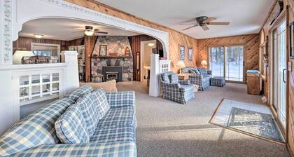 Spacious Home w/ Deck on Lake Chetek!