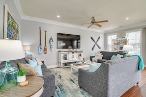 Interior - Luxury Home w/ Ocean View, Private Pool, & Hot Tub (Murrells Inlet)
