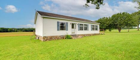 Fachada de la propiedad