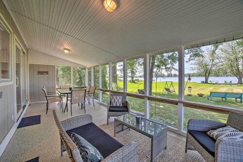 Rome City Waterfront Oasis w/ Beach & Dock!