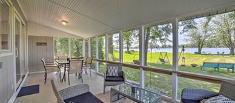 Rome City Waterfront Oasis w/ Beach & Dock!