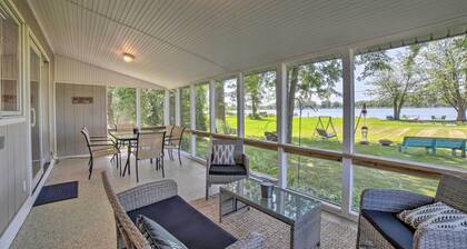 Rome City Waterfront Oasis w/ Beach & Dock!