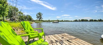 Rome City Waterfront Oasis w/ Beach & Dock!