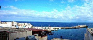 Blick von der Unterkunft