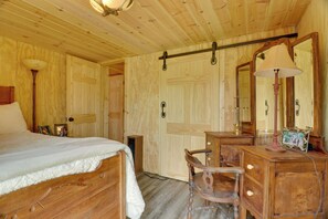 House (2 Bedrooms) | Interior - Mtn-view Warne Cabin: Hot Tub, Wine Cabinet! (Warne)
