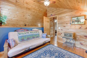 House (4 Bedrooms) | Interior - Smoky Mountain Log Cabin Close to Rafting! (Hartford)