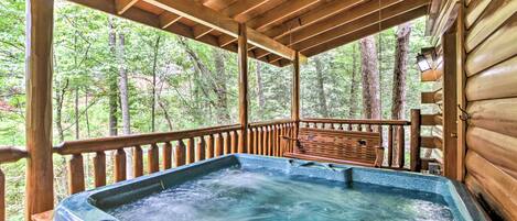 Maison (1 Bedroom) | Bain à remous extérieur