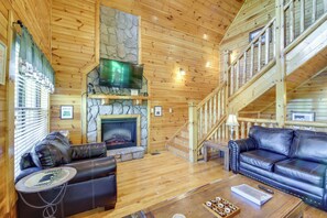House (3 Bedrooms) | Interior - Secluded Smoky Mountain Cabin w/ Theater & Hot Tub (Sevierville)