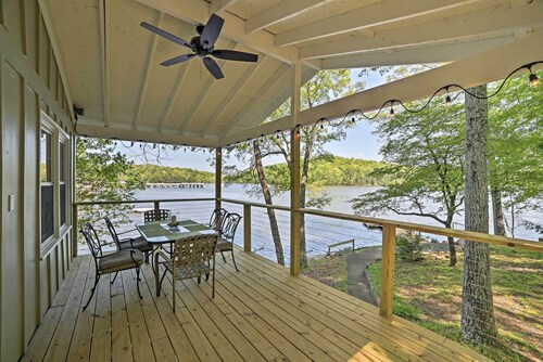 Harrison Lakefront Cottage w/ Private Dock!