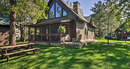 Alluring Nisswa Cabin on Gull Lake w/ Fireplace!