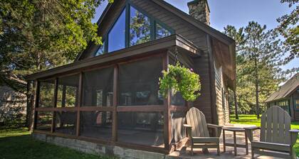 Alluring Nisswa Cabin on Gull Lake w/ Fireplace!