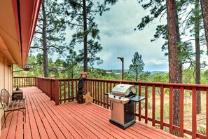 House (4 Bedrooms) | Interior - A-frame Ruidoso Retreat w/ Deck, Grill & Views! (Ruidoso)