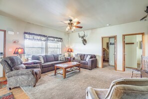 House (3 Bedrooms) | Interior - Cozy Ski Cabin w/ Deck Near Taos Ski Valley! (San Cristobal)