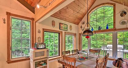 Beautiful Jay Peak Home Near Creek & Waterfalls!