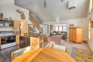 Cottage (2 Bedrooms) | Interior - Lakes of the North Home on Snowmobile & ATV Trail! (Mancelona)