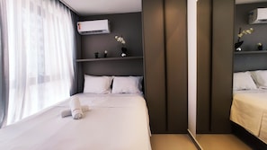 Căn hộ Elite | 1 phòng ngủ, bộ đồ giường cao cấp, trang trí khác biệt