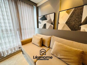 Living area - One Way (João Pessoa)