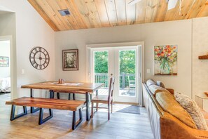 House (3 Bedrooms) | Interior - Hike, Fish & Kayak: Murphy Gem w/ Deck & Fire Pit (Murphy)