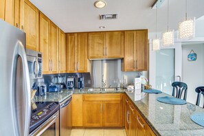 Apartment (2 Bedrooms) | Interior - Beachside Biloxi Club Condo: Balcony w/ Ocean View (Biloxi)