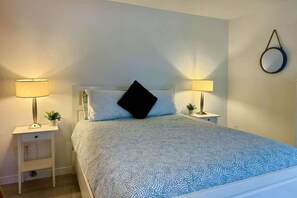 1 bedroom, iron/ironing board, travel crib, WiFi