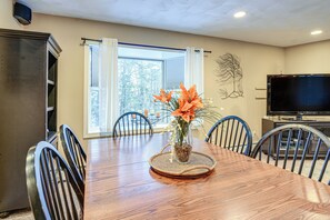 House (4 Bedrooms) | Interior - 4-season Home: Fireplace & Fire Pit in Barnstead (Center Barnstead)