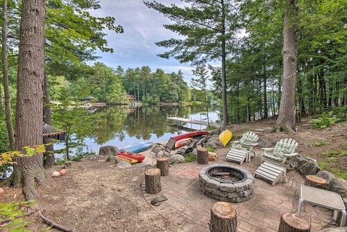 Lakefront Home in Barnstead w/ Seasonal Hot Tub