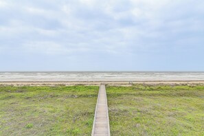 House (4 Bedrooms) | Interior - 2 Decks, Patio & Views: Beachfront Texas Retreat (Freeport)