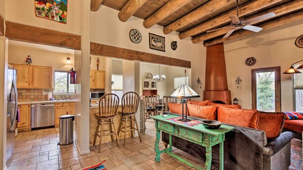 House (3 Bedrooms) | Front of property - 1 Mi to Santa Fe Plaza: Quiet Home w/ Patio (Santa Fe)