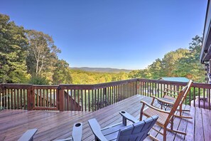 House (2 Bedrooms) | Interior - Game Room + Mtn Views: Family Blue Ridge Retreat (Hays)