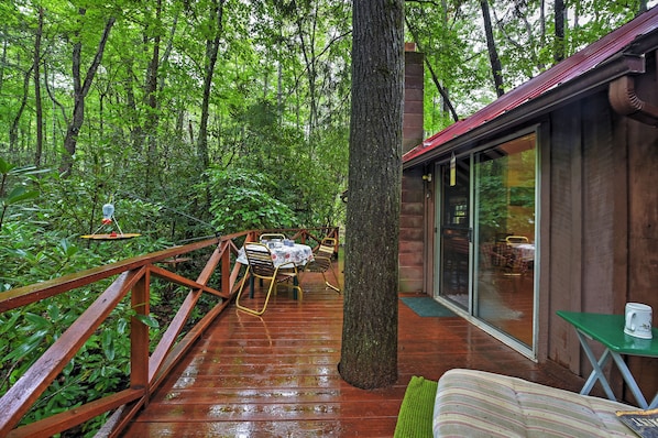 Cottage (2 Bedrooms) | Interior - Serene Creekside Cottage Near Mount Pisgah! (Candler)