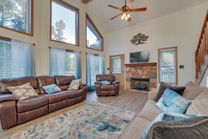House (3 Bedrooms) | Interior - Fisherman's Paradise w/ Fire Pit, Deck + Patio! (Dover)