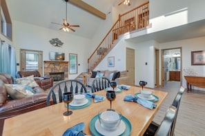 House (3 Bedrooms) | Interior - Fisherman's Paradise w/ Fire Pit, Deck + Patio! (Dover)