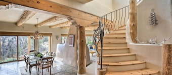 Adobe Home - River & Mtn Views w/ Hot Tub!