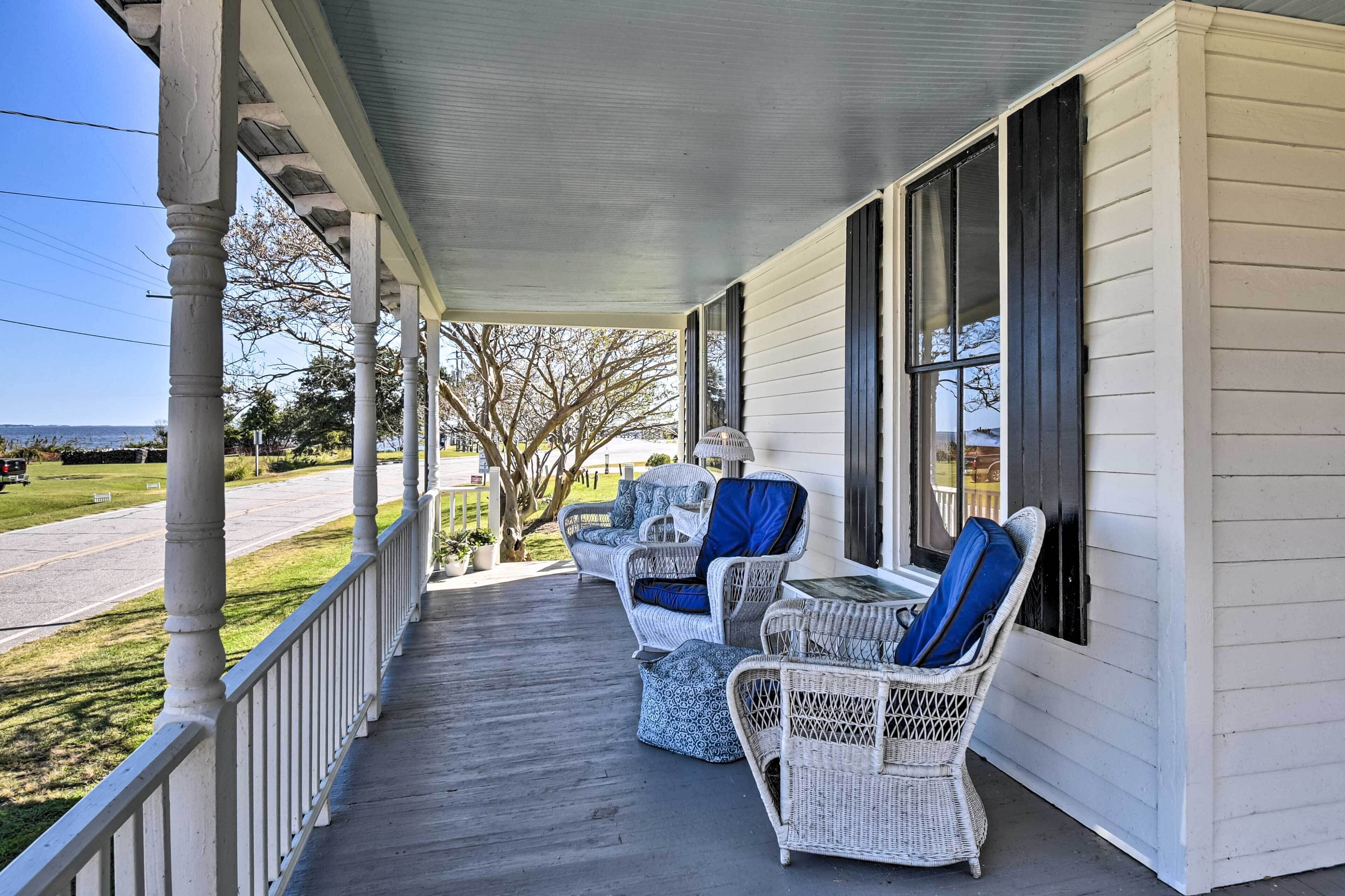 Front of property