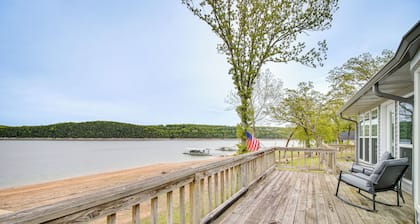 Serene Lakefront Mountain Home Getaway w/ Atrium!