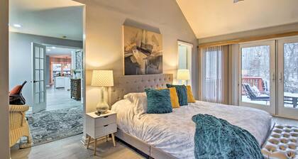 Lake Access, Hot Tub & 2 Decks: Ortonville Retreat