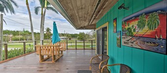 Everglades Getaway w/ Deck & Water Views!