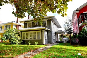 front of the house