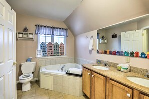 House (3 Bedrooms) | Interior - Hot Tub, Lake Access: Serene Albrightsville Home! (Albrightsville)