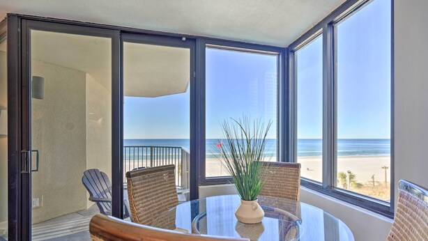 Dining - PCB Condo w/ Magnificent Beachfront Views! (Panama City Beach)