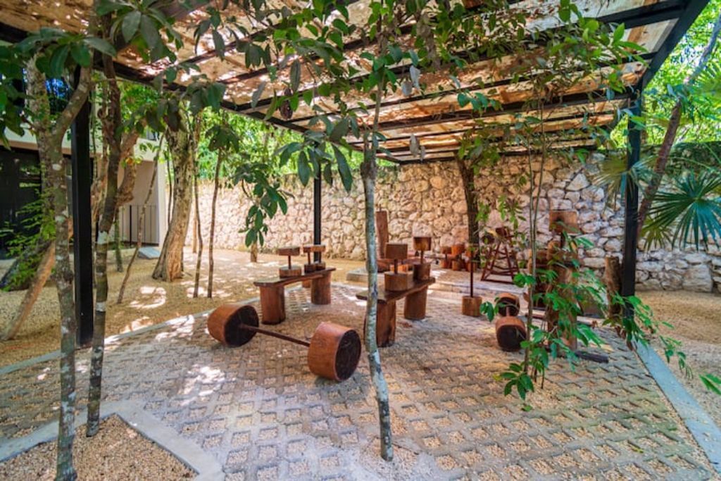 Enceinte de l’hébergement