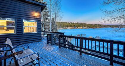 Pagosa Lakefront Home w/ Hot Tub, A/c, & Canoe!
