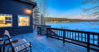 Pagosa Lakefront Home w/ Hot Tub, A/c, & Canoe!
