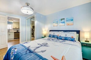 บ้านพัก (3 Bedrooms) | 3 ห้องนอน, เตารีด/โต๊ะรีดผ้า, ผ้าปูที่นอน