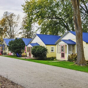 Front of property - Little Yellow Cottages (Port Austin)