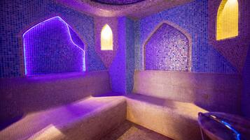 Sauna, steam room, massages