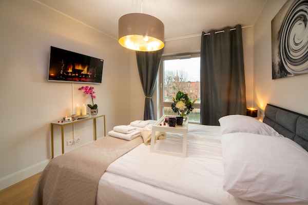 1 bedroom, blackout curtains, iron/ironing board, free WiFi
