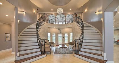 Grand Rosharon Estate on 10 Acres of Farmland